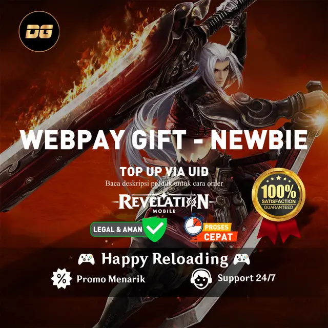 Jual Webpay Gift - Newbie Revelation Mobile degamingstore | VCGamers