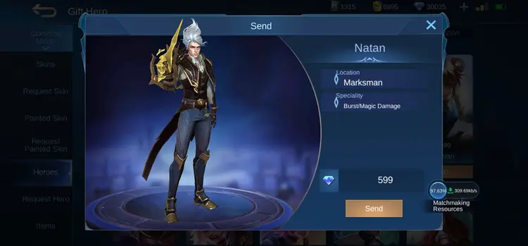 Jual Natan Mobile Legends KALBAR GAME STORE | VCGamers