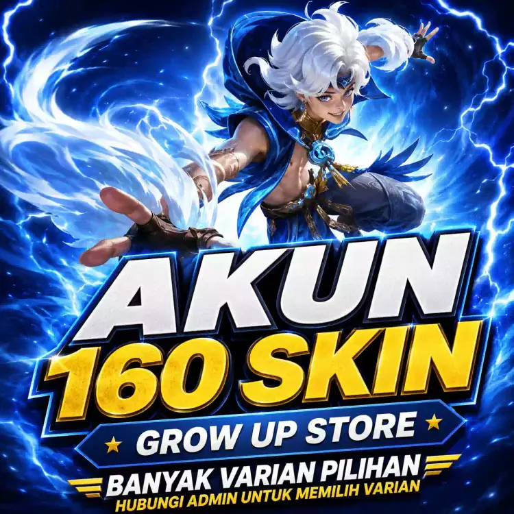 Jual Akun ML Skin 160+ Mobile Legends Grow Up | VCGamers