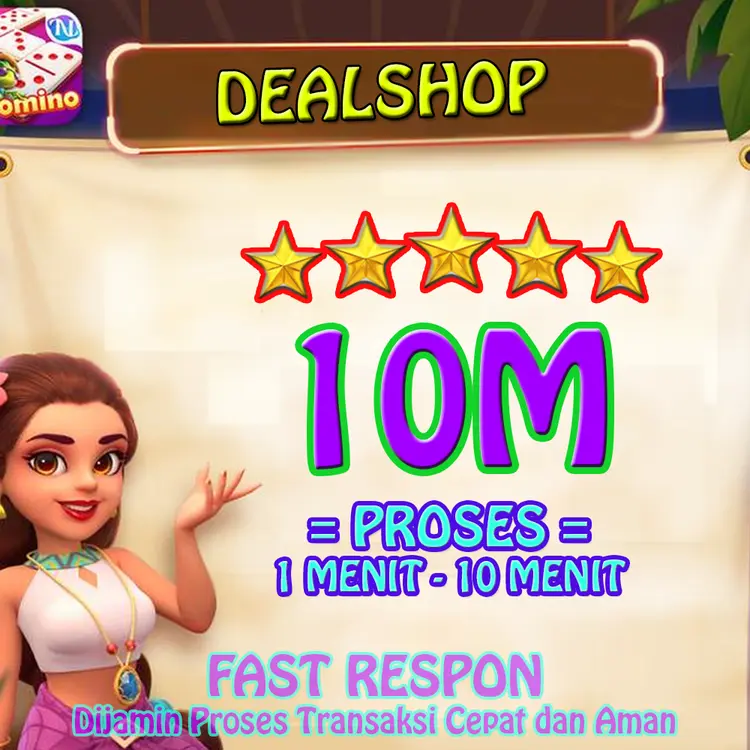 Jual 10M Koin Emas MD Higgs Games Island DEALSHOP | VCGamers