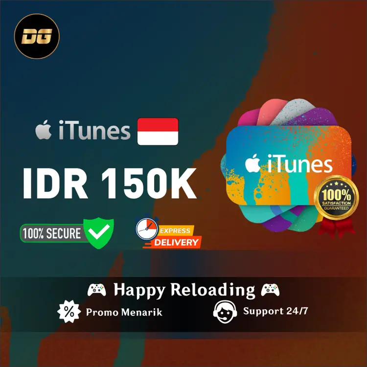 Jual IDR 150.000 iTunes degamingstore | VCGamers