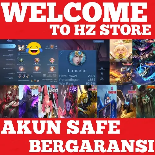 Jual AKUN ML SKIN 376 Mobile Legends Hayana Zuna | VCGamers