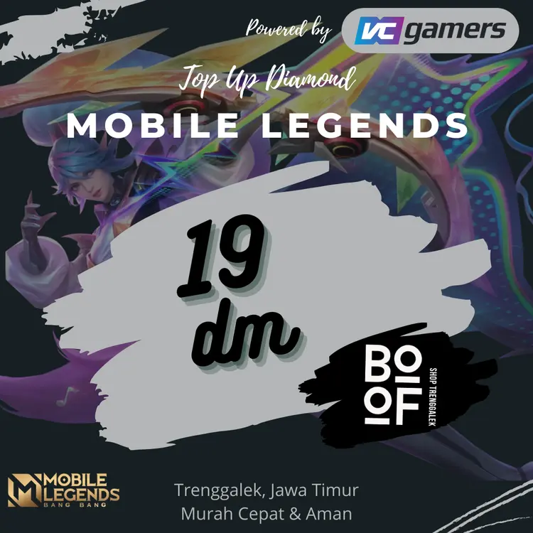 Jual 19 Diamonds Mobile Legends BFStore TGK | VCGamers