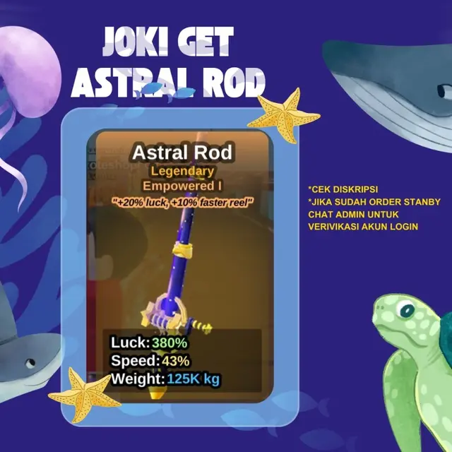 Jual Astral Rod Fish It! - Roblox Donquixoteshop | VCGamers