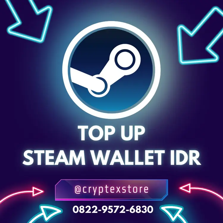 Jual IDR 90.000 Steam Cryptex Store | VCGamers