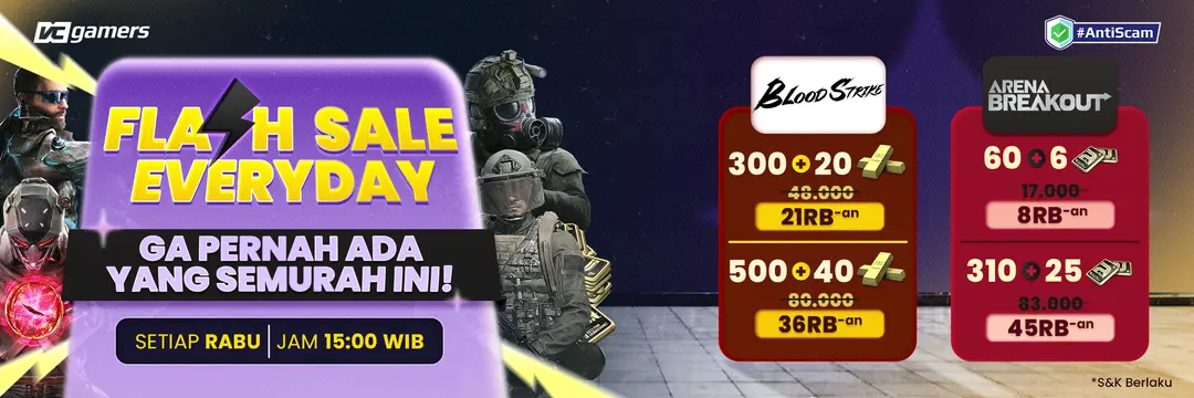 Flash Sale Everyday (Rabu)