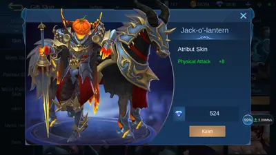 Jual Leomord Special Jack O Lantern Mobile Legends KALBAR GAME STORE | VCGamers