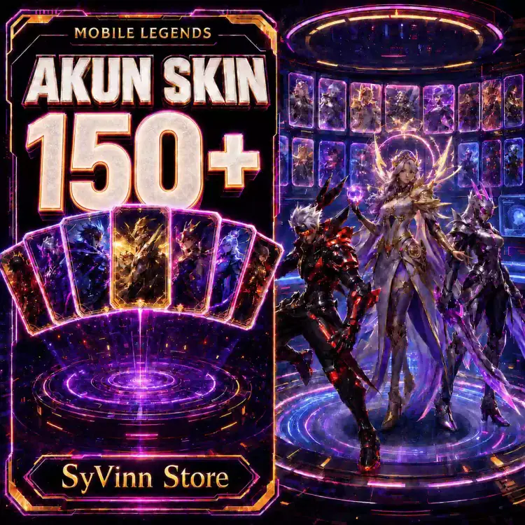 Jual Akun ML Skin 150+ Mobile Legends SyVinn Store | VCGamers