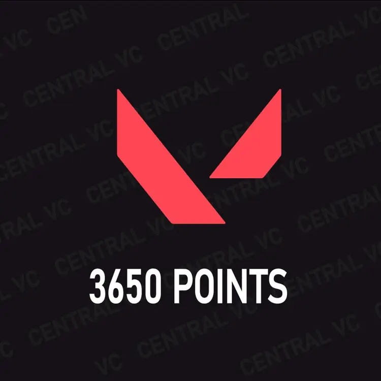 Jual 3.650 Points Valorant Central VC | VCGamers