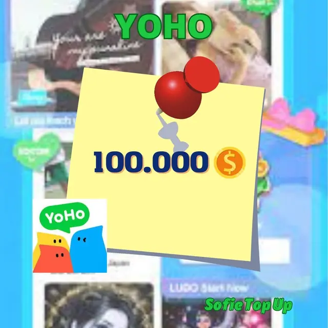 Jual 100.000 Koin YoHo Sofie Top Up | VCGamers