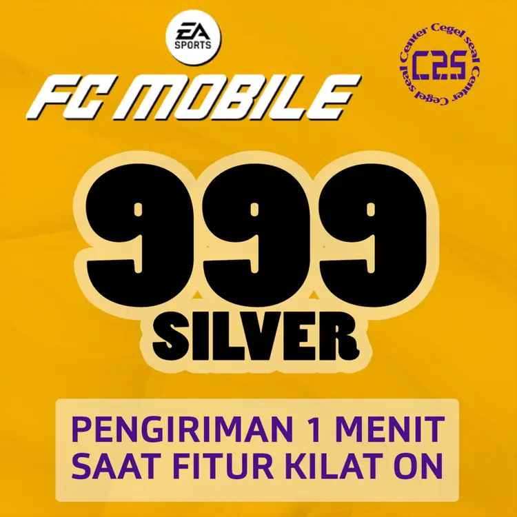 Jual 999 Silver EA SPORTS FC™ Center Cegel Seal | VCGamers