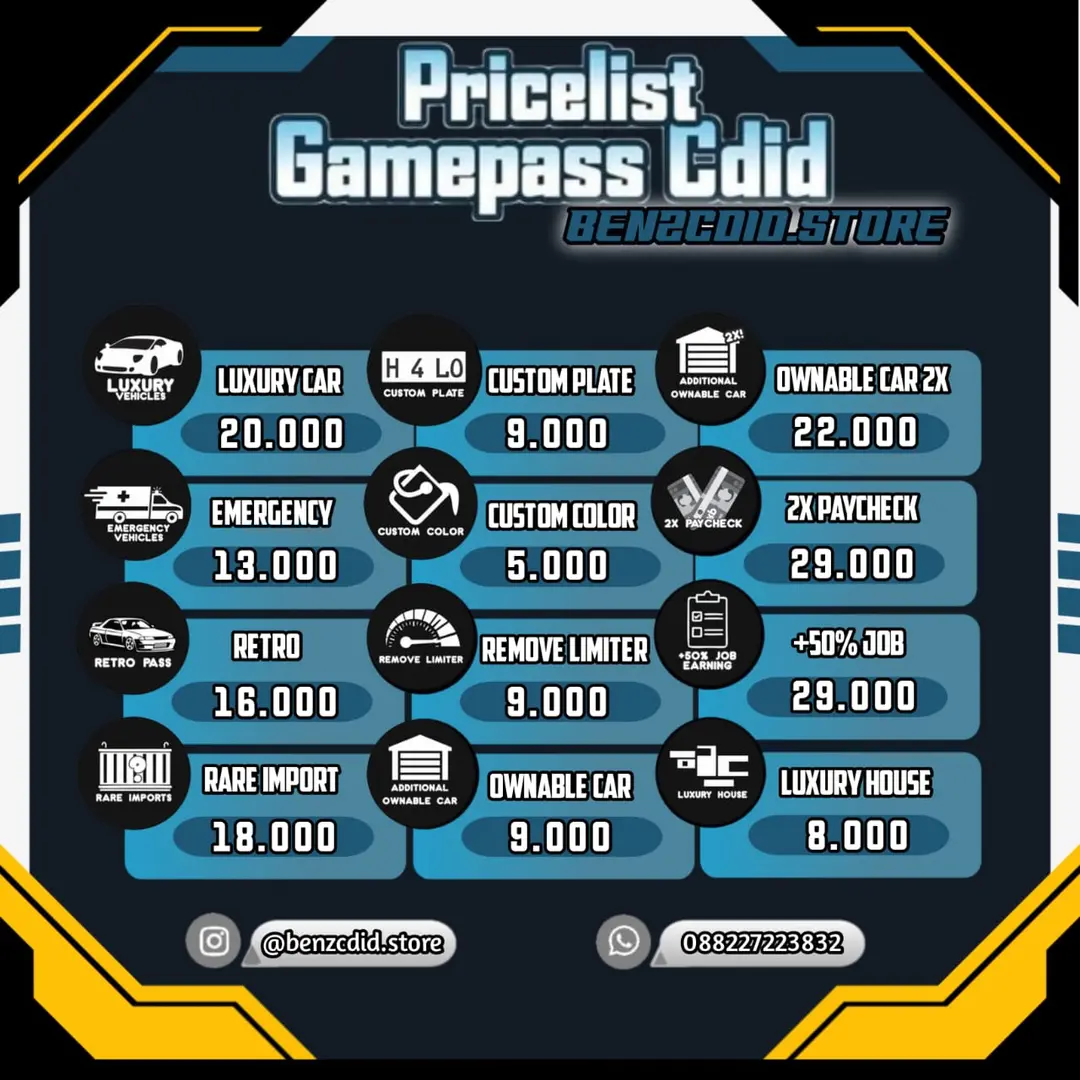 Daftar Produk RIZKY STORE Terlaris & Terlengkap - VCGamers