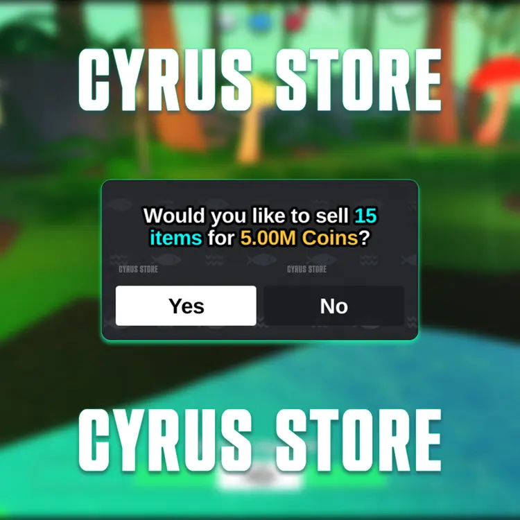 Jual 5M Coins (Fish It!) Fish It! - Roblox Cyrus Store | VCGamers