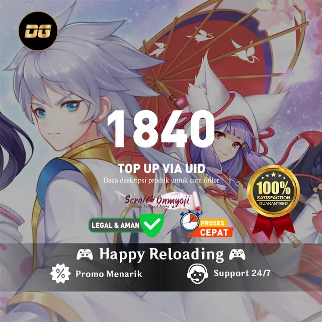 Jual 1840 Gioks Scroll of Onmyoji degamingstore | VCGamers